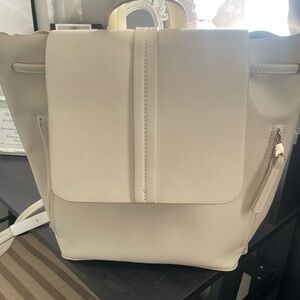 Zara Cream Color Backpack